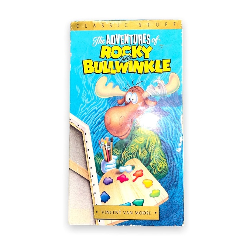 The Adventures of Rocky and Bullwinkle VHS Volume 3 Vincent Van Moose 44 Minutes